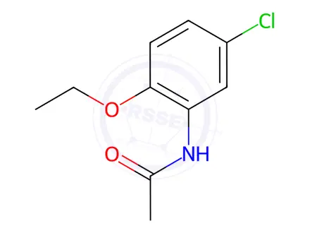 Chemical structure of N-(5-Chloro-2-Ethoxyphenyl)Acetamide