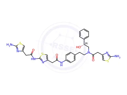 Chemical structure of Mirabegron Impurity MADT