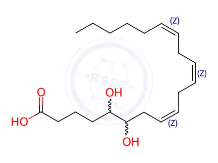 Chemical structure of (±)​-5,​6-DHET
