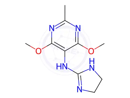 Chemical structure of 4-Methoxy Moxonidine