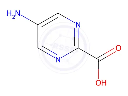 Chemical structure of 5-Aminopyrimidine-2-carboxylic Acid