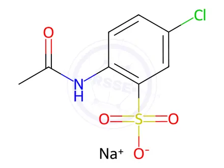 Chemical structure of Diazoxide Impurity 1 (Na Salt)