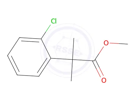 Chemical structure of Methyl 2-(2-Chlorophenyl)-2-methylpropionate