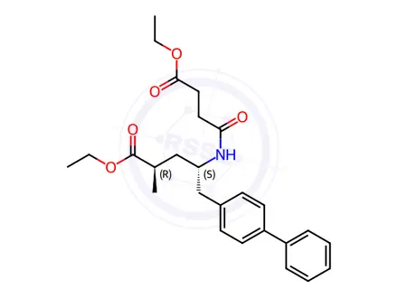 Chemical structure of Sacubitril Diethyl Ester