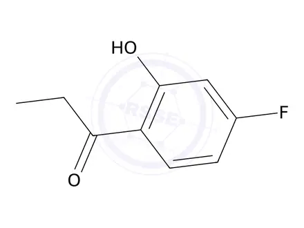 Chemical structure of 1-(4-Fluoro-2-hydroxyphenyl)propan-1-one