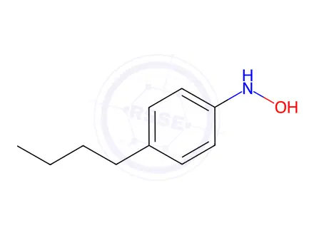 Chemical structure of Benzenamine, 4-butyl-N-hydroxy-
