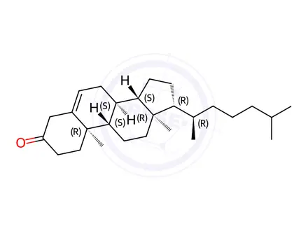 Chemical structure of 3-Keto Cholesterol