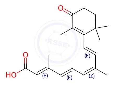 Chemical structure of Alitretinoin Impurity 2