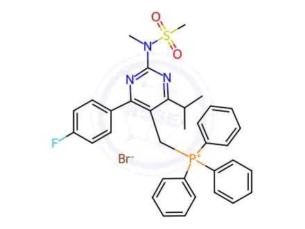 Chemical structure of Rosuvastatin Impurity 39