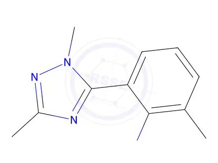 Chemical structure of 2-(1,3-Dimethyl-1h-1,2,4-triazol-5-yl)-6-methylaniline