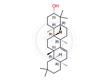 Chemical structure of Taraxerol