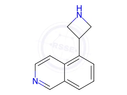 Chemical structure of 5-(3-Azetidinyl)isoquinoline
