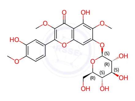 Chemical structure of centaurein