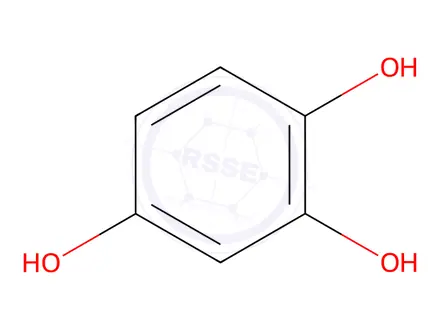 Chemical structure of 1,2,4-Benzenetriol