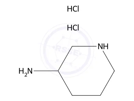 Chemical structure of Linagliptin Impurity 91 Dihydrochloride