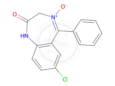 Chemical structure of Chlordiazepoxide Related Compound A(Secondary Standards traceble to USP)