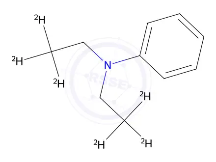Chemical structure of N,N-Di(ethyl-2,2,2-d3)aniline