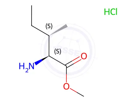 Chemical structure of L-Isoleucine methyl ester (Hydrochloride)