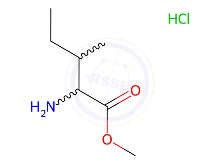 Chemical structure of Isoleucine methyl ester