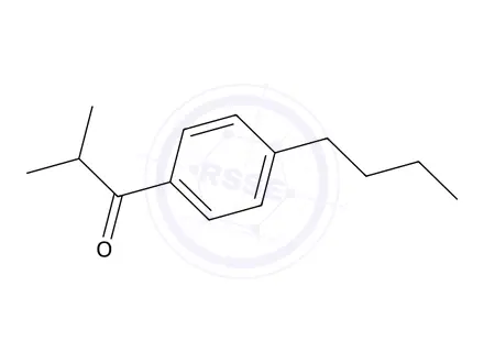 Chemical structure of 1-(4-Butylphenyl)-2-methylpropan-1-one