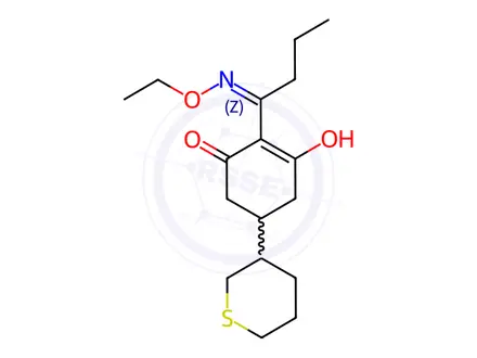 Chemical structure of Cycloxydim