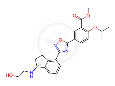 Chemical structure of Ozanimod Impurity 12 Monomer