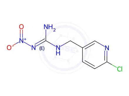 Chemical structure of Imidacloprid Impurity 20