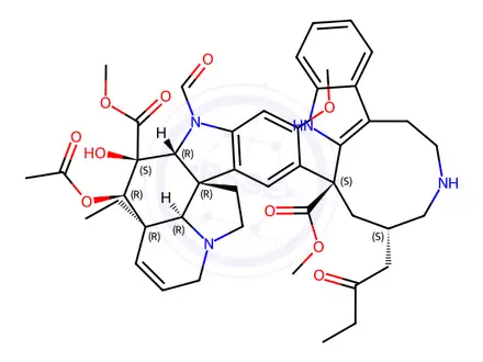 Chemical structure of Vincristine Impurity 26