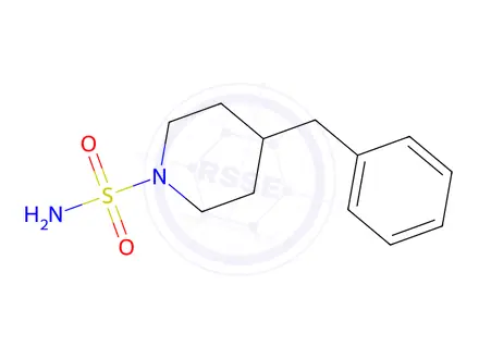 Chemical structure of 4-Benzylpiperidine-1-sulfonamide