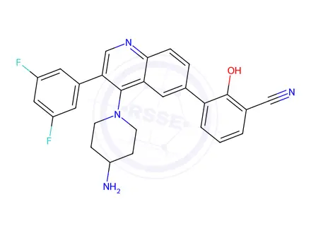Chemical structure of Paltusotine