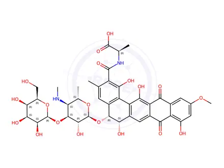 Chemical structure of Pradimicin L