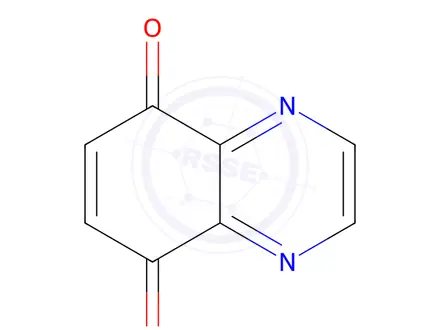 Chemical structure of Quinoxaline-5,8-dione
