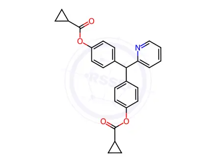 Chemical structure of Bisacodyl Impurity 77