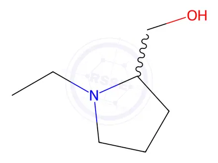 Chemical structure of (1-Ethylpyrrolidin-2-yl)methanol