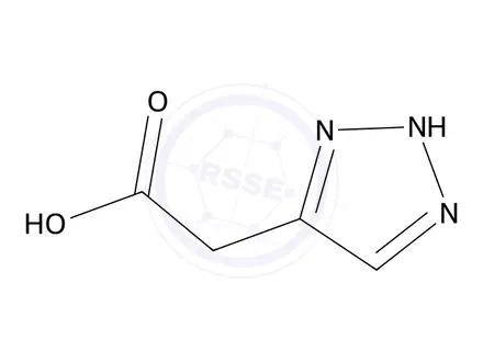 Chemical structure of 2-(1H-1,2,3-triazol-5-yl)acetic acid