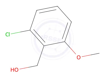 Chemical structure of (2-Chloro-6-methoxyphenyl)methanol