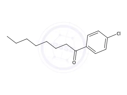 Chemical structure of 1-(4-Chlorophenyl)octan-1-one