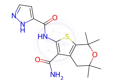 Chemical structure of GLPG1837
