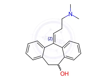 Chemical structure of Cis-10-hydroxy Amitriptyline