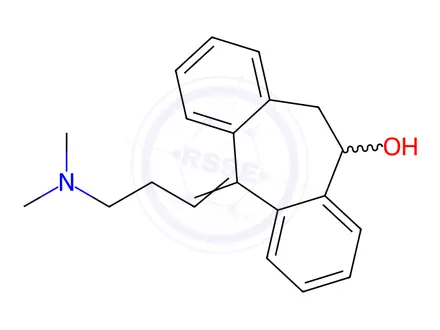 Chemical structure of Amitriptyline Impurity 6( Amitriptyline EP Impurity F)