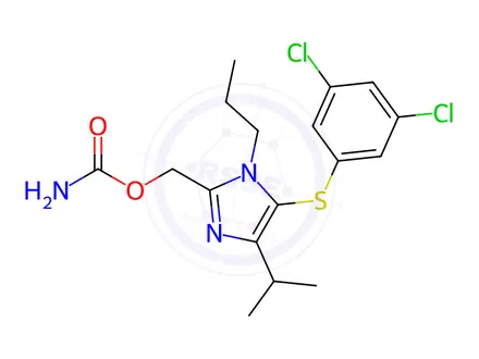 Chemical structure of Capravirine Impurity 23