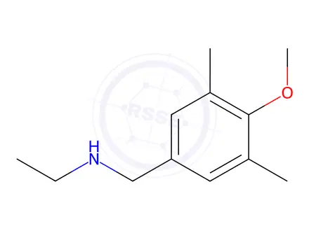 Chemical structure of N-(4-Methoxy-3,5-dimethylbenzyl)ethanamine