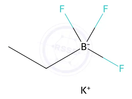 Chemical structure of Potassium Ethyltrifluoroborate