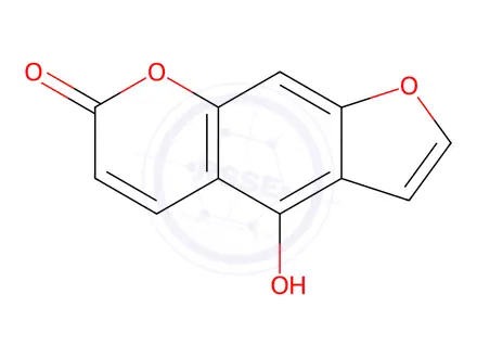Chemical structure of Bergaptol