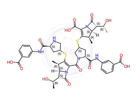 Chemical structure of Ertapenem Hydration Dimer b