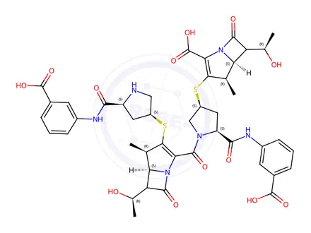 Chemical structure of Ertapenem Impurity 51