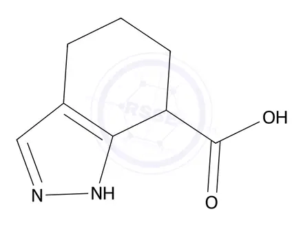 Chemical structure of 4,5,6,7-Tetrahydro-1h-indazole-7-carboxylic acid