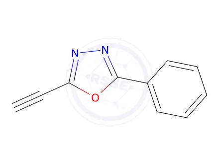 Chemical structure of 2-Ethynyl-5-phenyl-1,3,4-oxadiazole