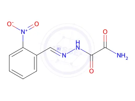 Chemical structure of 2-NP-Oxamic acid hydrazide