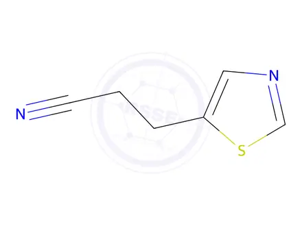 Chemical structure of 3-(Thiazol-5-yl)propanenitrile